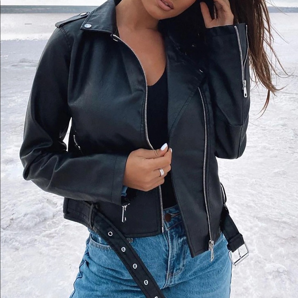 Fashion Nova Leather Jacket